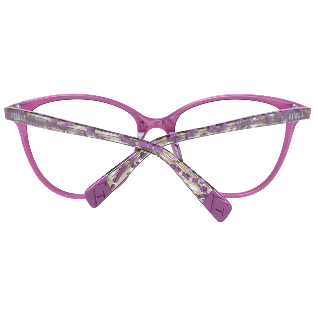 Furla Elegant Cat Eye Purple Eyeglasses for Women Furla