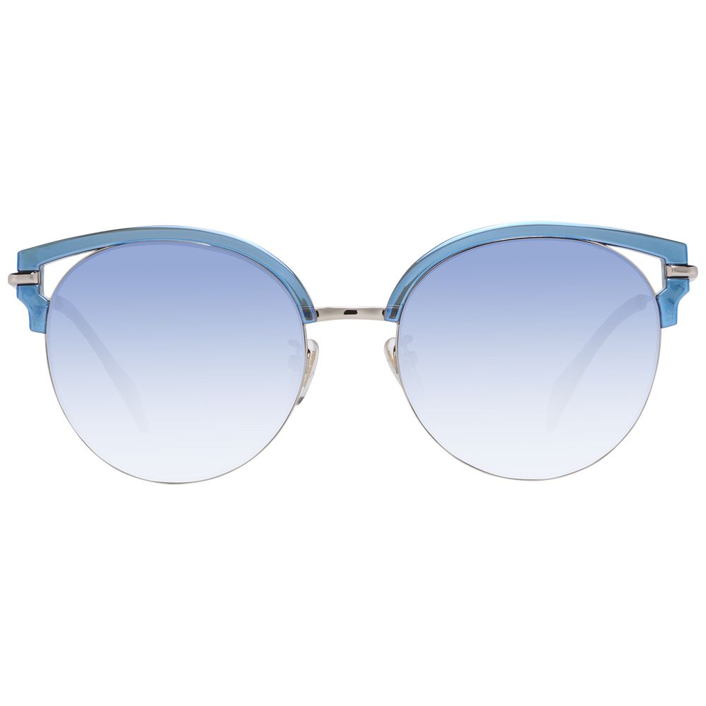 Police Chic Blue Gradient Butterfly Sunglasses Police