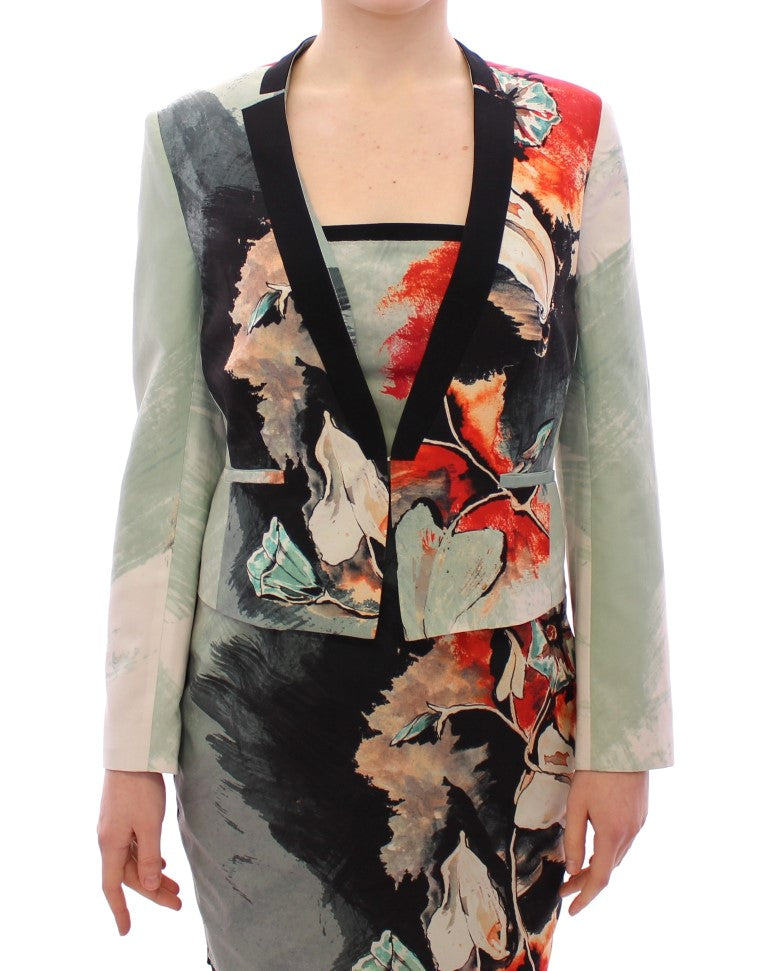 Sachin & Babi Elegant Silk Blend Multicolor Blazer - Luxe & Glitz
