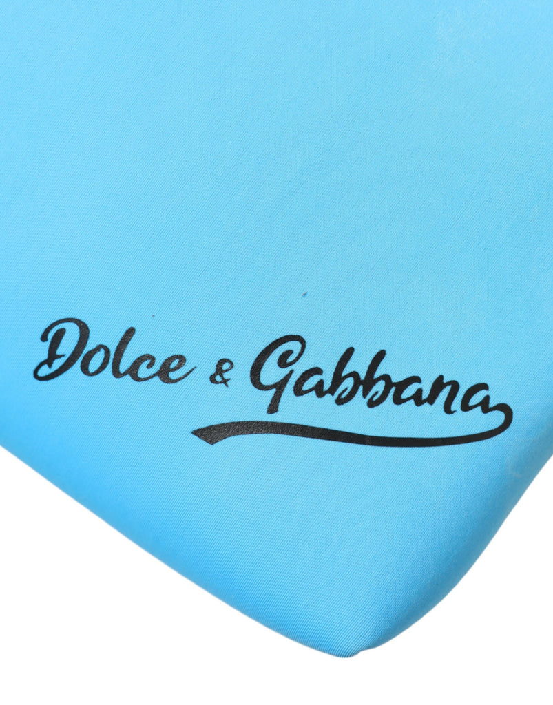 Dolce & Gabbana Elegant Blue Hand Pouch with Strap Dolce & Gabbana