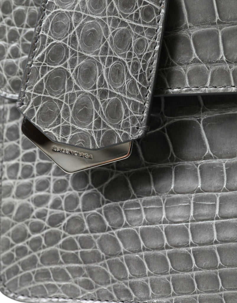 Balenciaga Alligator Leather Medium Shoulder Bag Balenciaga