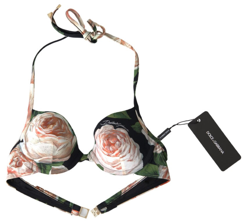 Dolce & Gabbana Floral Elegance Elastic Bikini Top Dolce & Gabbana