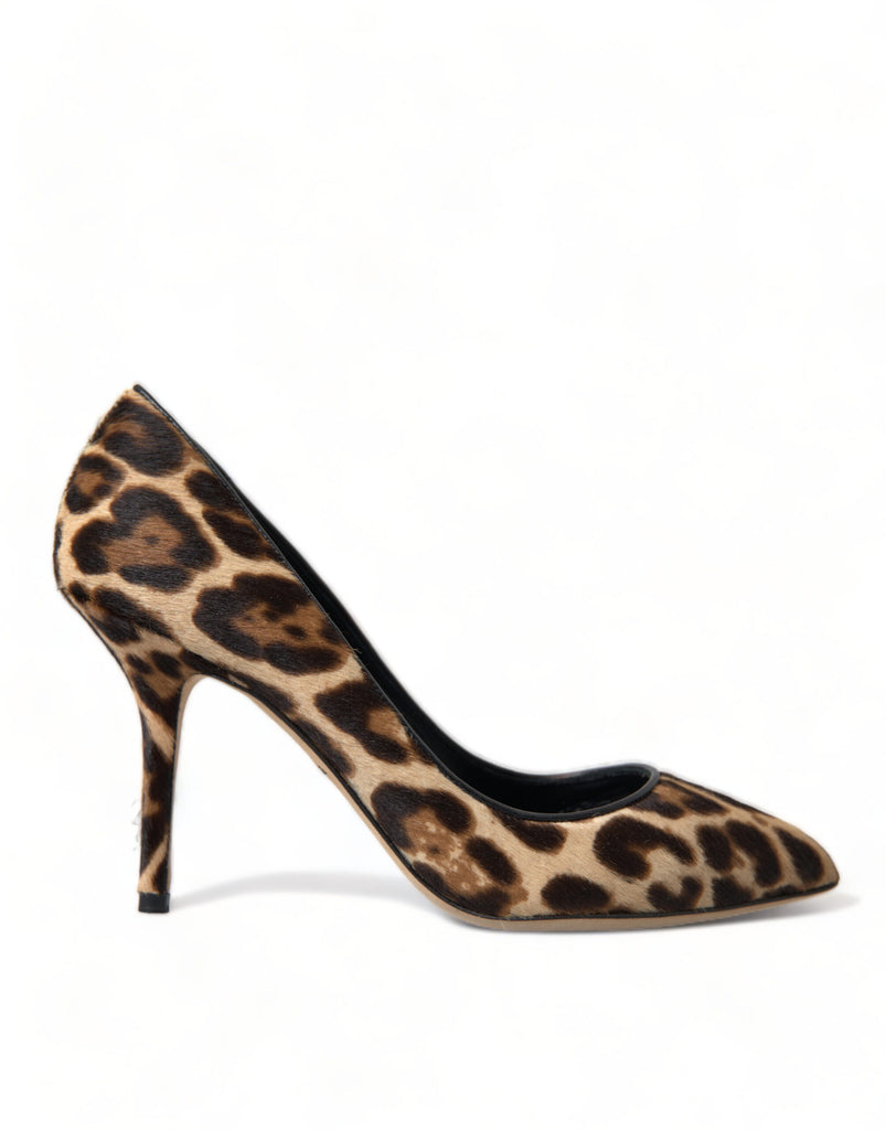 Dolce & Gabbana Exquisite Leopard Print Stiletto Pumps Dolce & Gabbana