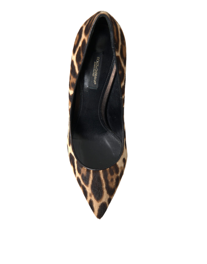 Dolce & Gabbana Exquisite Leopard Print Stiletto Pumps Dolce & Gabbana