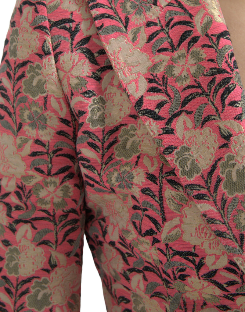 Dolce & Gabbana Elegant Pink Slim Fit Two-Piece Suit Dolce & Gabbana