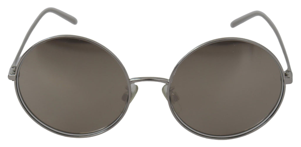 Dolce & Gabbana Chic Silver Grey Lens Sunglasses for Women Dolce & Gabbana