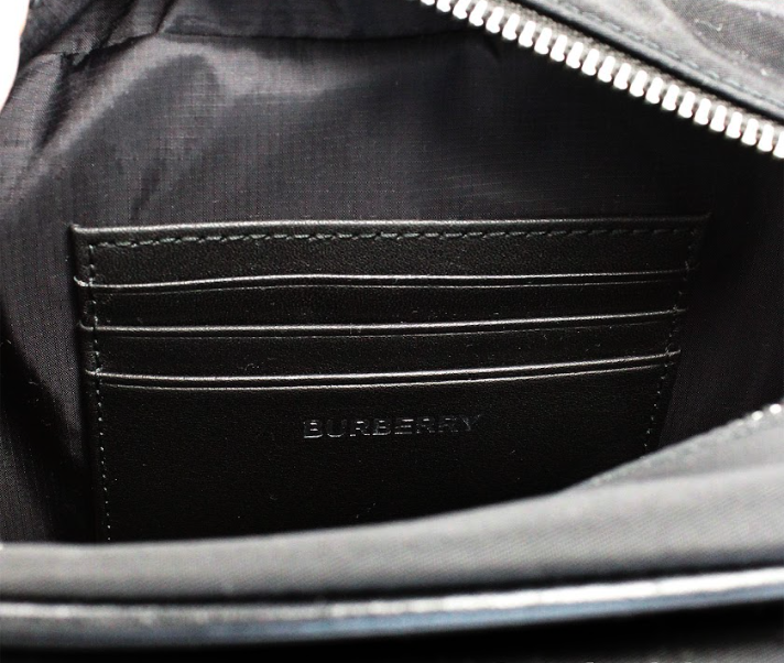 Burberry Paddy Small Black Nylon Logo Camera Belt Fanny Pack Bag Burberry
