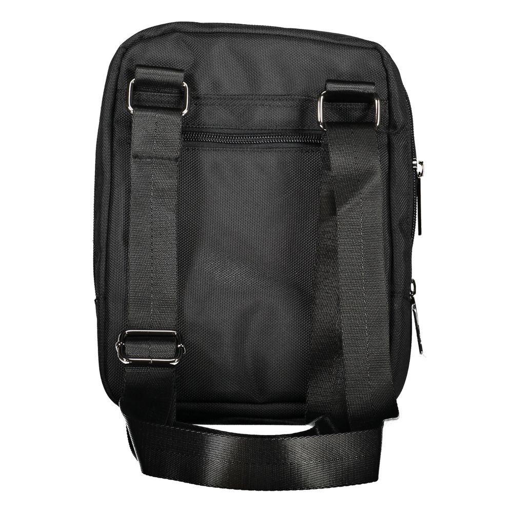 Aeronautica Militare Sleek Black Versatile Shoulder Bag Aeronautica Militare