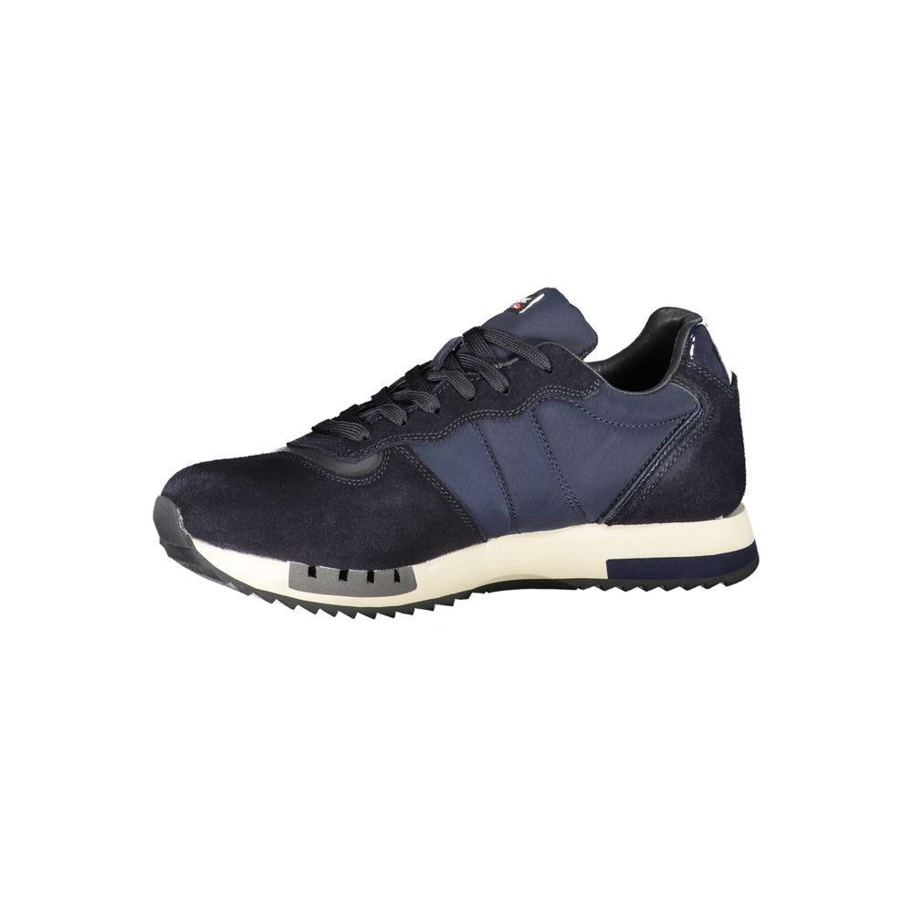 Blauer Contrast Lace-Up Sports Sneakers in Blue Blauer