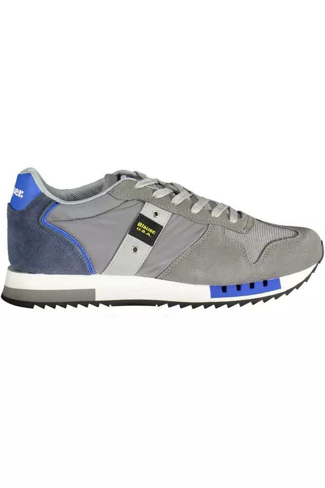 Blauer Gray Polyester Sneaker Blauer