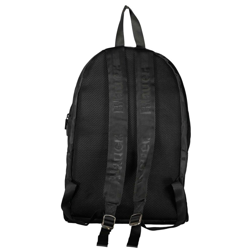 Blauer Sleek Urban Black Backpack with Laptop Sleeve Blauer
