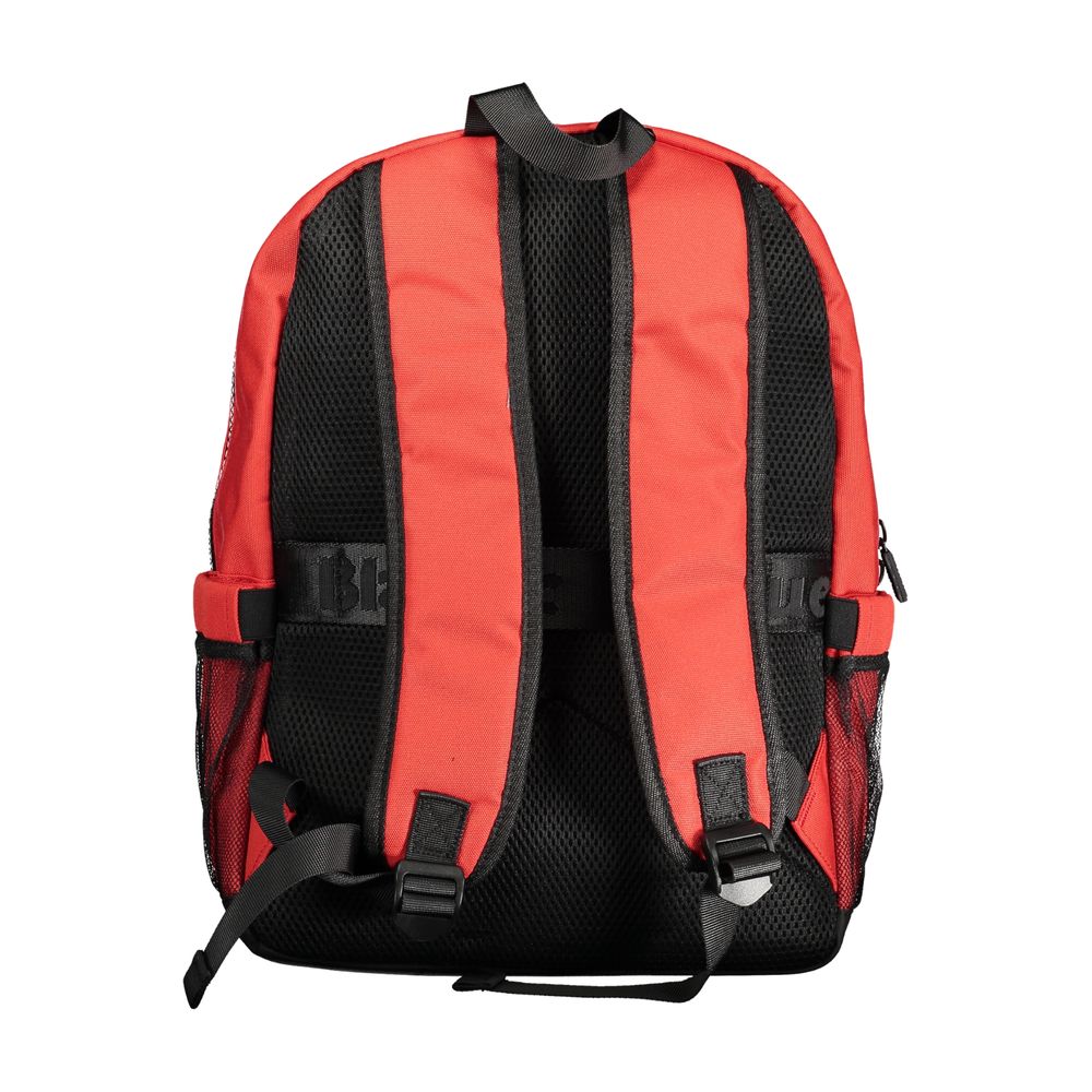 Blauer Red Polyester Backpack Blauer