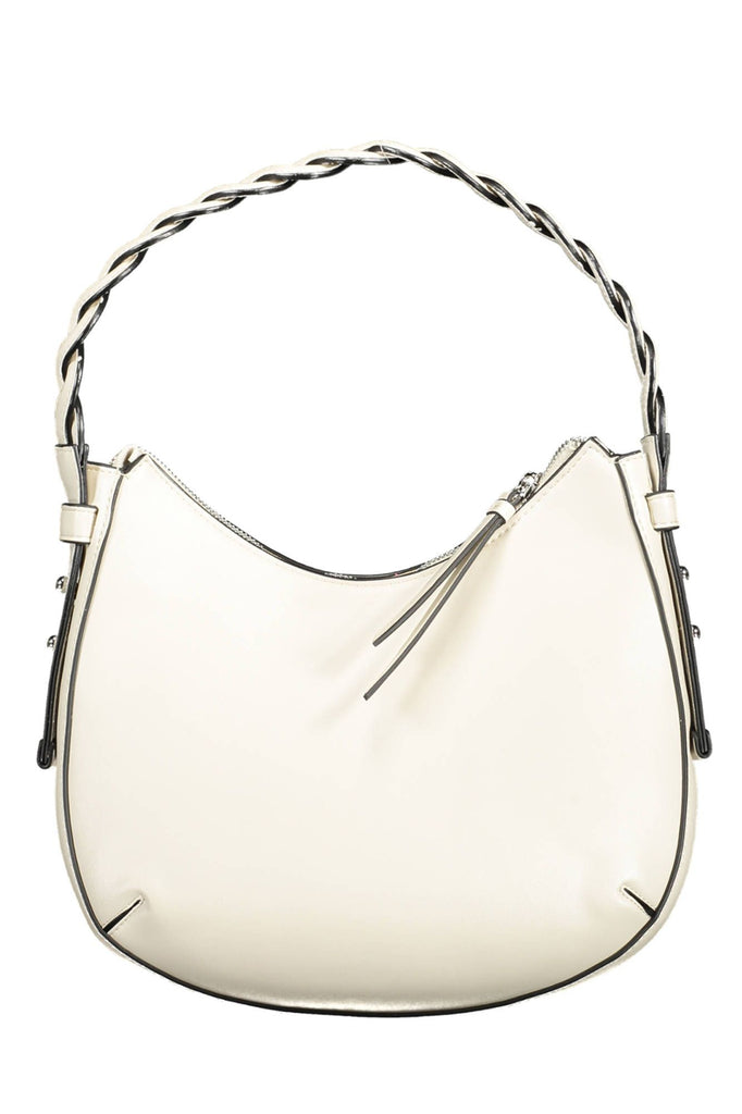 BYBLOS Chic White Shoulder Bag with Contrasting Details BYBLOS
