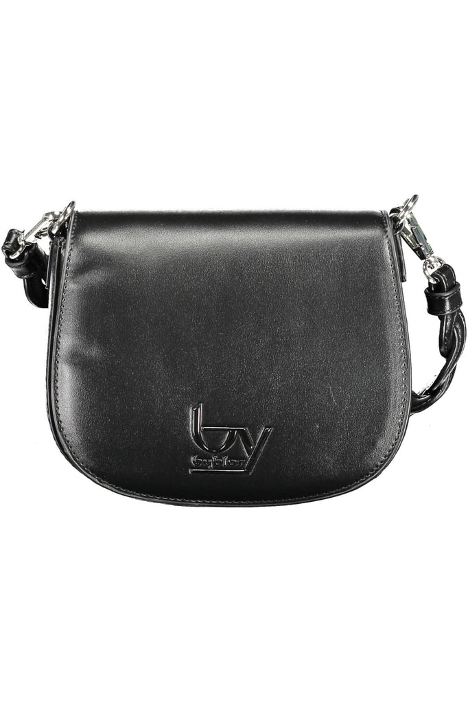 BYBLOS Elegant Contrasting Detail Black Handbag BYBLOS