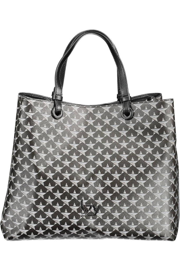 BYBLOS Chic Black Two-Handle Bag with Contrasting Details BYBLOS