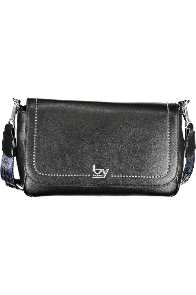 BYBLOS Elegant Black Contrasting Detail Handbag BYBLOS