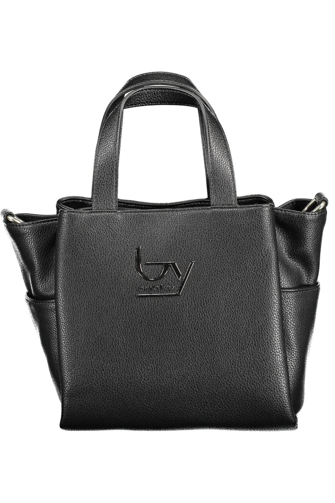 BYBLOS Sleek Black Multi-Pocket Handbag BYBLOS