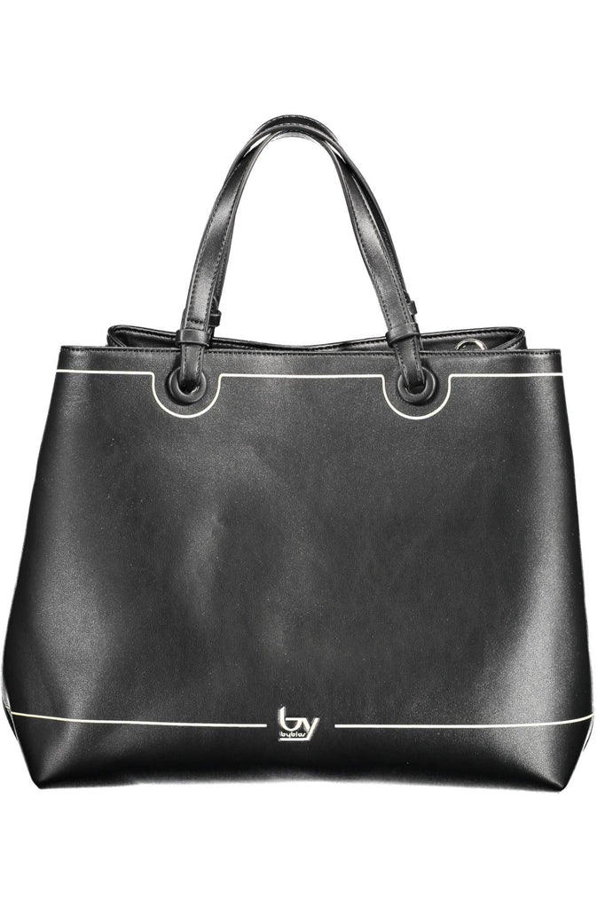 BYBLOS Elegant Black Two-Handled Shoulder Bag BYBLOS