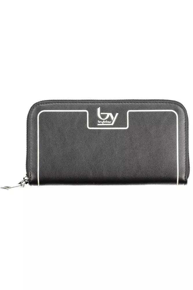 BYBLOS Elegant Five-Compartment Zip Wallet BYBLOS
