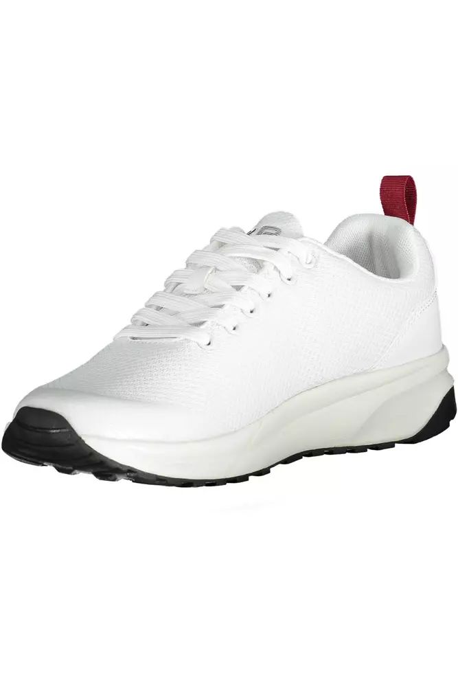 Carrera Sleek White Sports Sneakers with Contrast Accents Carrera
