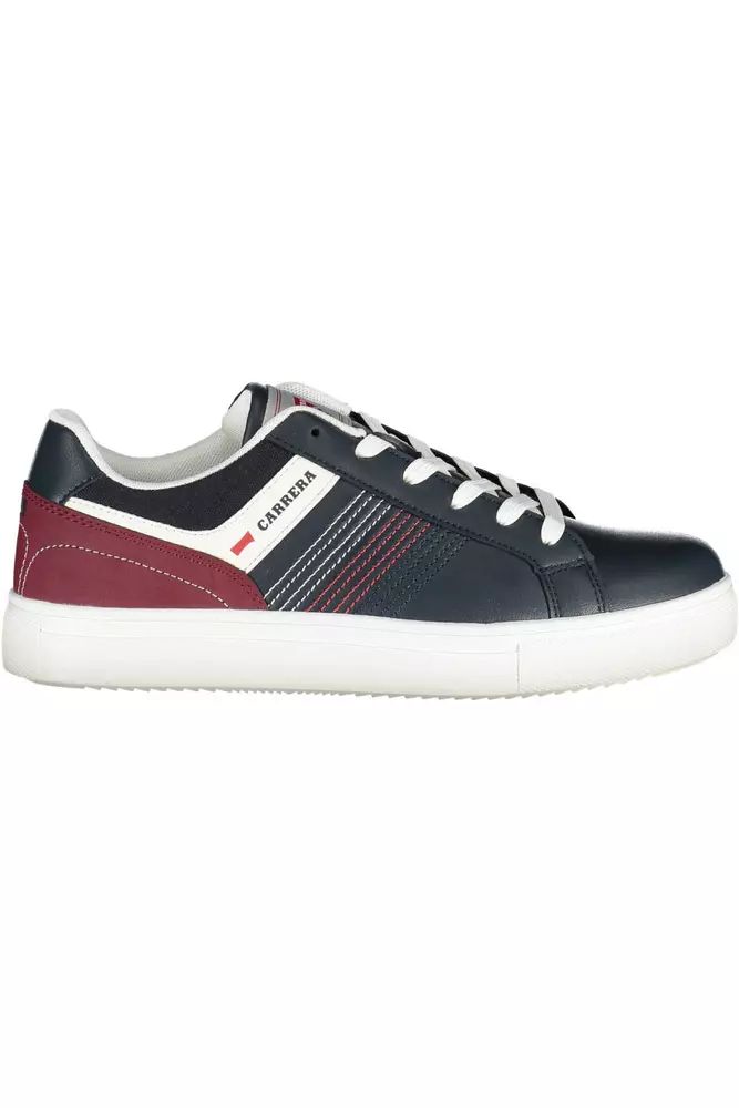 Sleek Blue Carrera Sneakers with Contrasting Accents Carrera