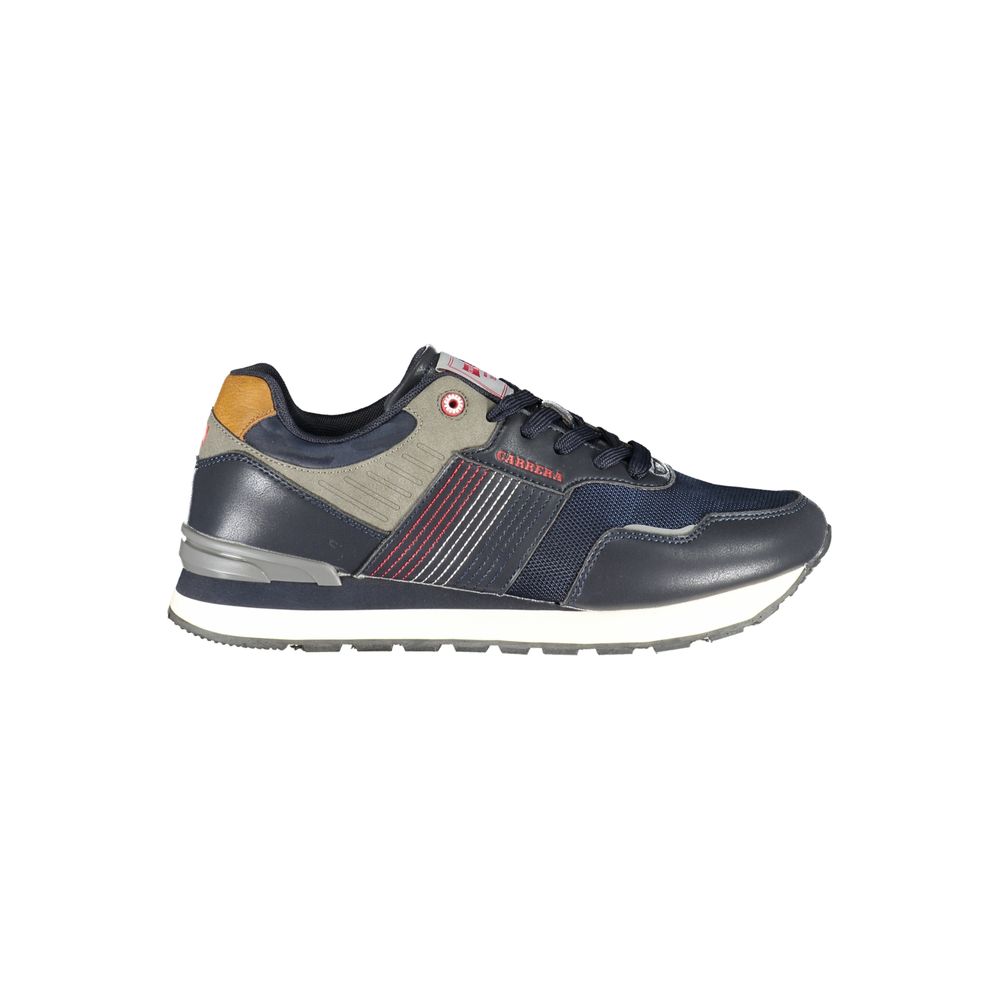 Carrera Sleek Blue Sports Sneakers with Logo Accent Carrera