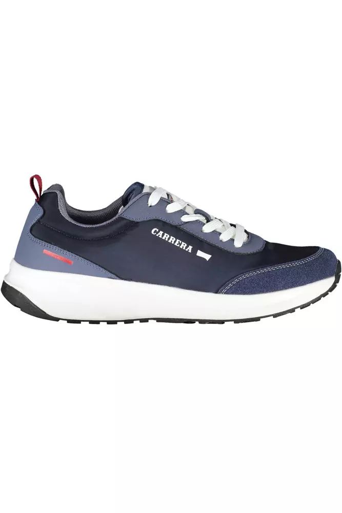 Carrera Sleek Blue Sneakers with Eco-Leather Accents Carrera