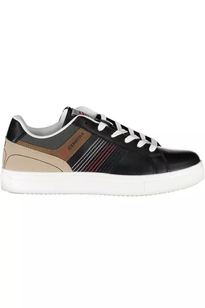 Carrera Sleek Black Sporty Sneakers with Contrasting Accents Carrera
