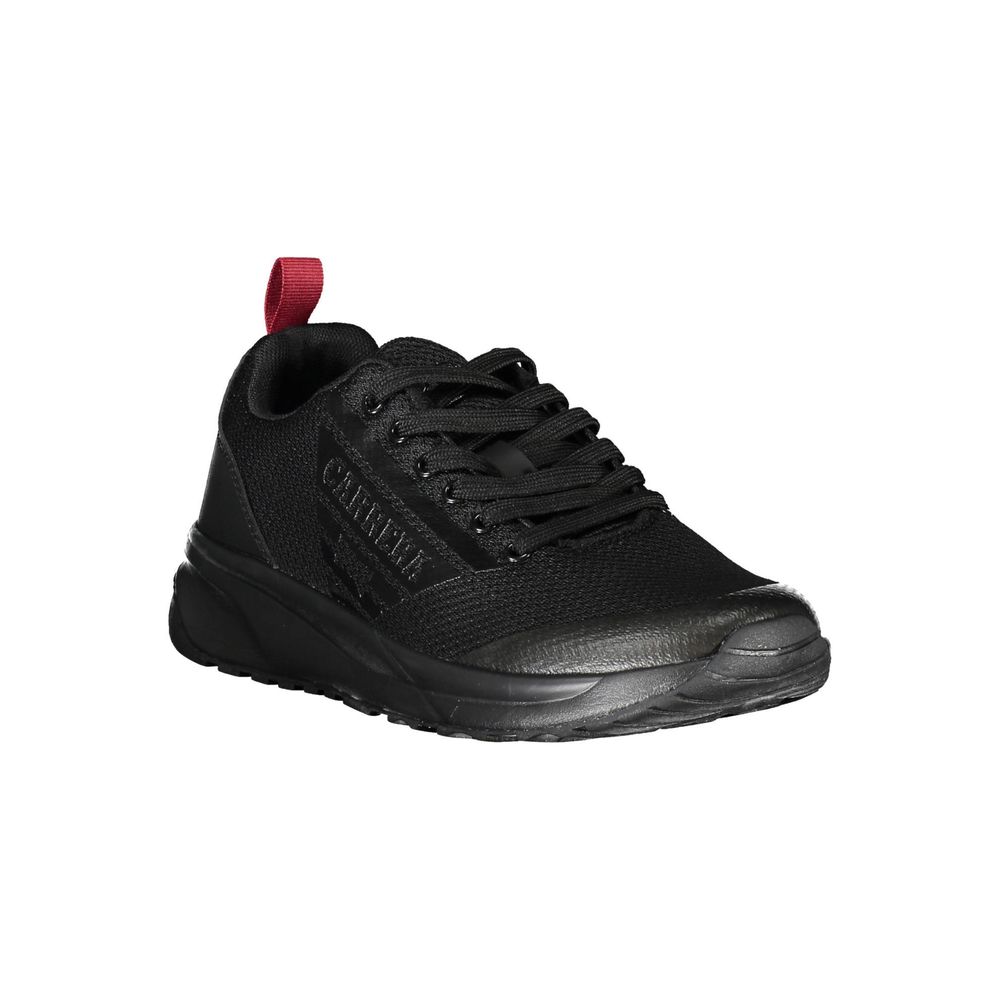 Carrera Dynamic Black Sneakers with Eco-Leather Detailing Carrera