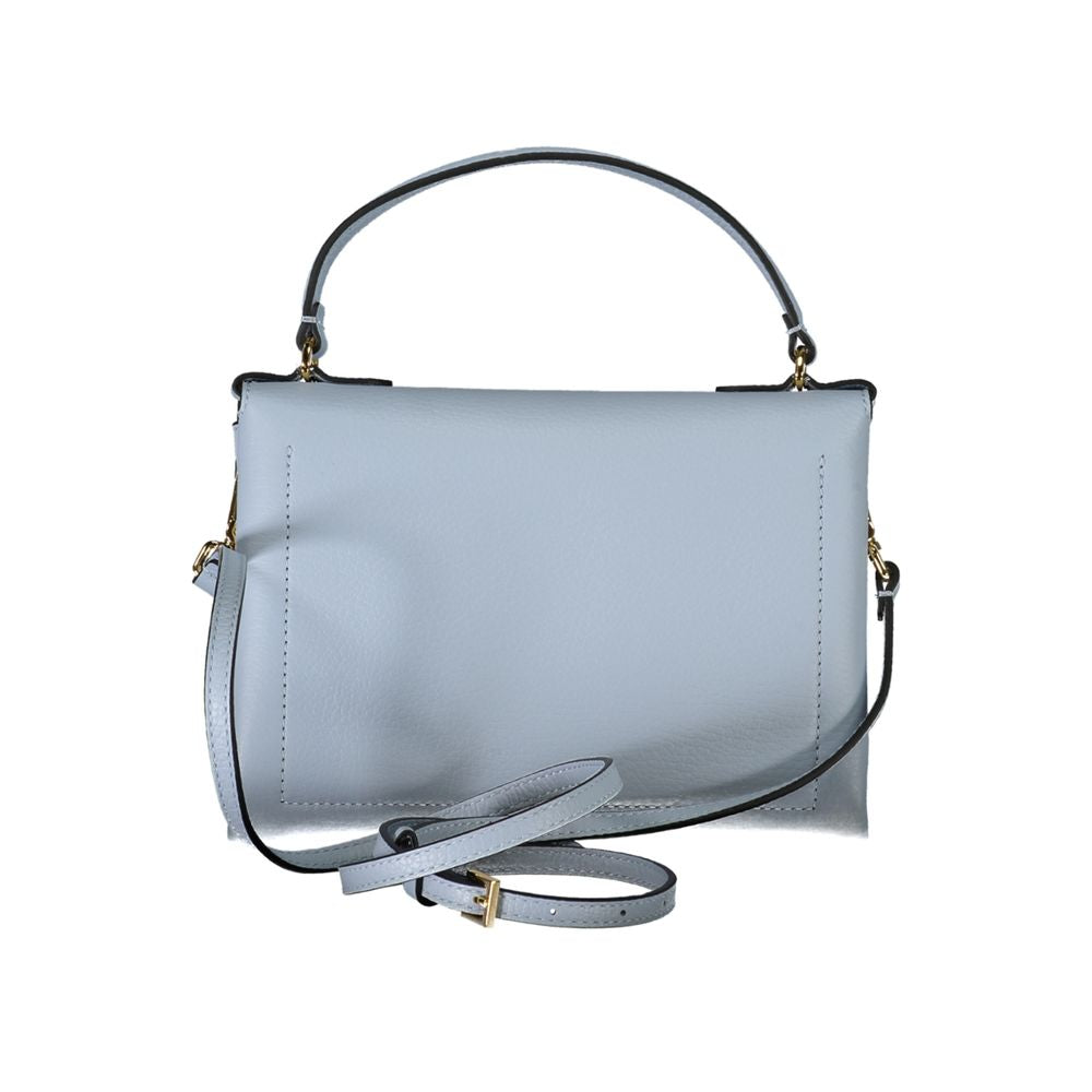 Coccinelle Light Blue Leather Handbag Coccinelle