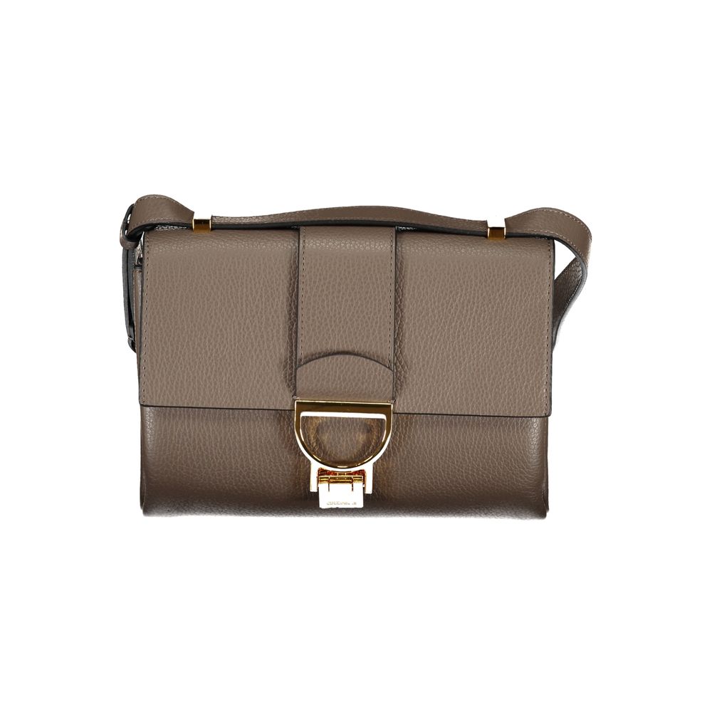 Coccinelle Brown Leather Handbag - Luxe & Glitz