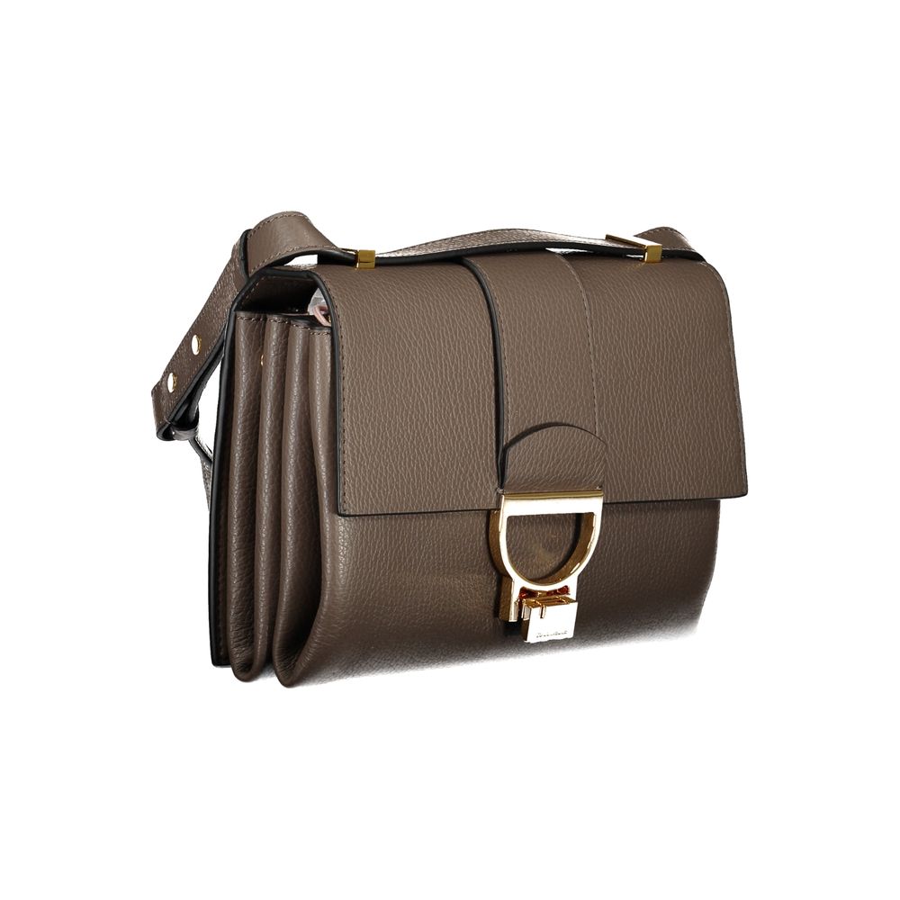 Coccinelle Brown Leather Handbag - Luxe & Glitz