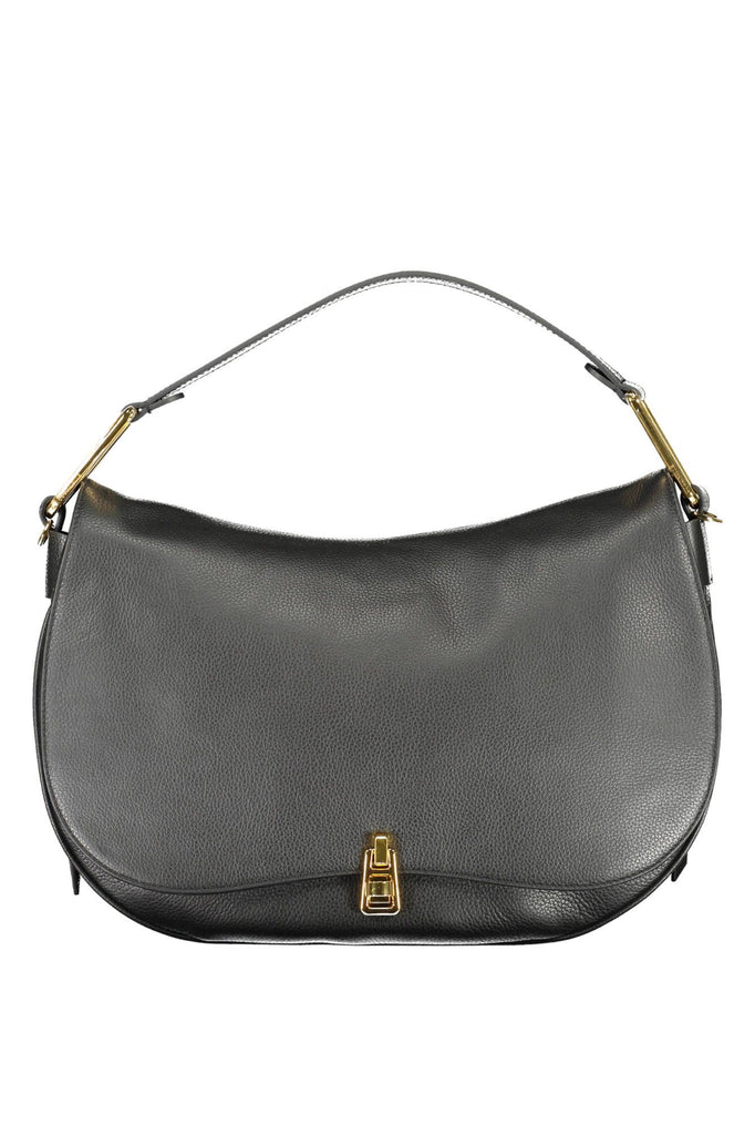 Coccinelle Chic Black Leather Shoulder Bag Coccinelle