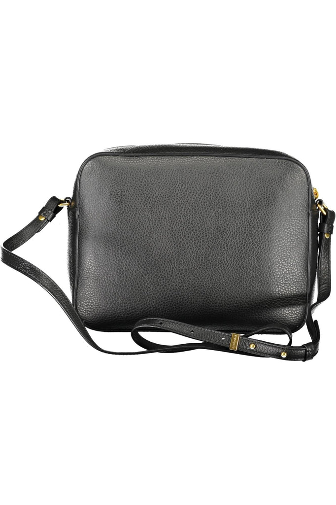 Coccinelle Elegant Black Leather Shoulder Bag Coccinelle