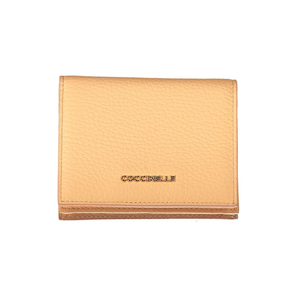 Coccinelle Orange Leather Wallet Coccinelle