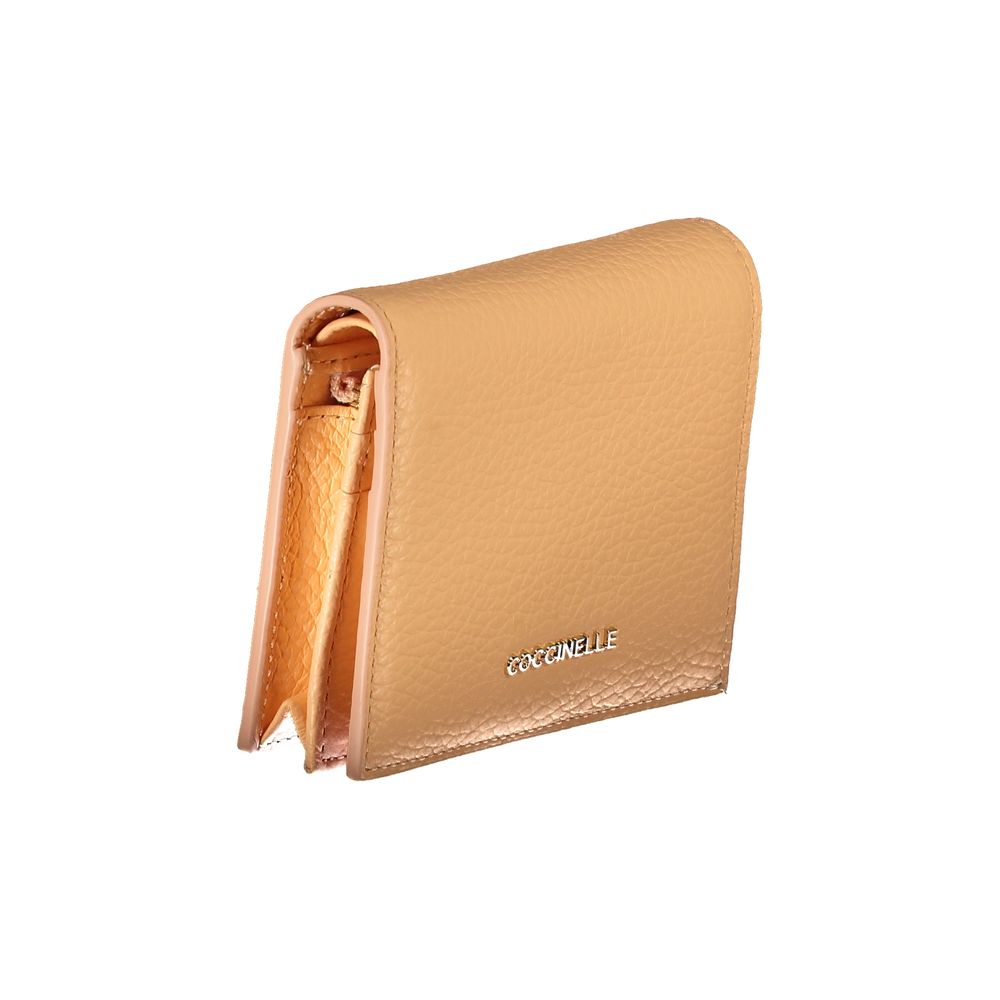 Coccinelle Orange Leather Wallet Coccinelle