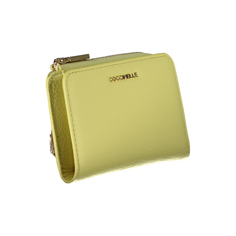Coccinelle Yellow Leather Wallet Coccinelle