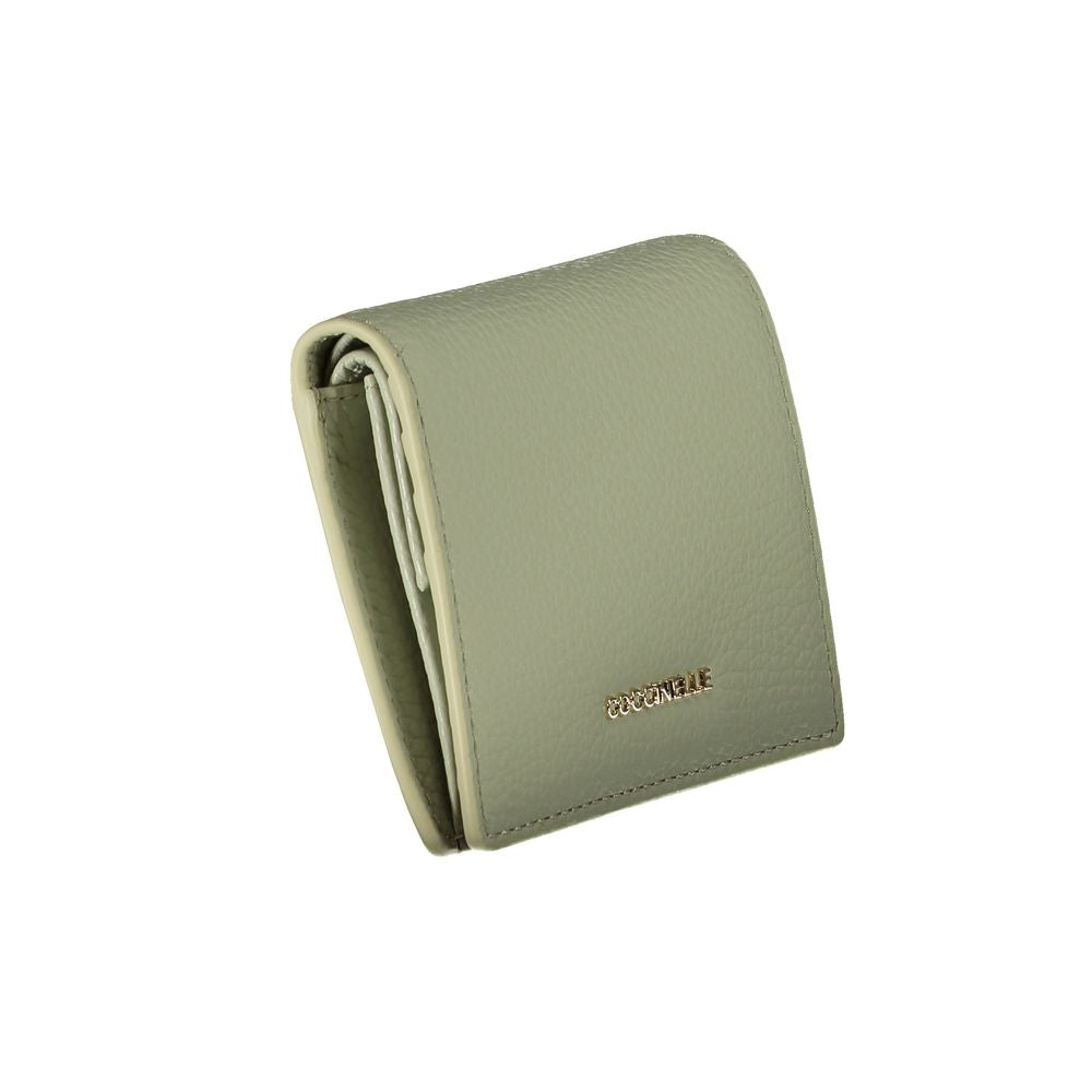 Coccinelle Green Leather Wallet Coccinelle