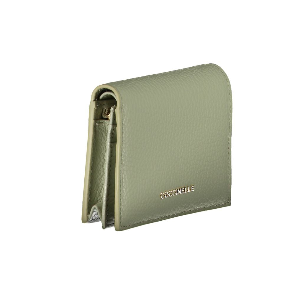 Coccinelle Green Leather Wallet Coccinelle