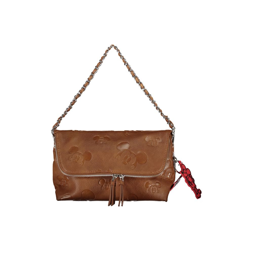 Desigual Brown Polyethylene Handbag Desigual