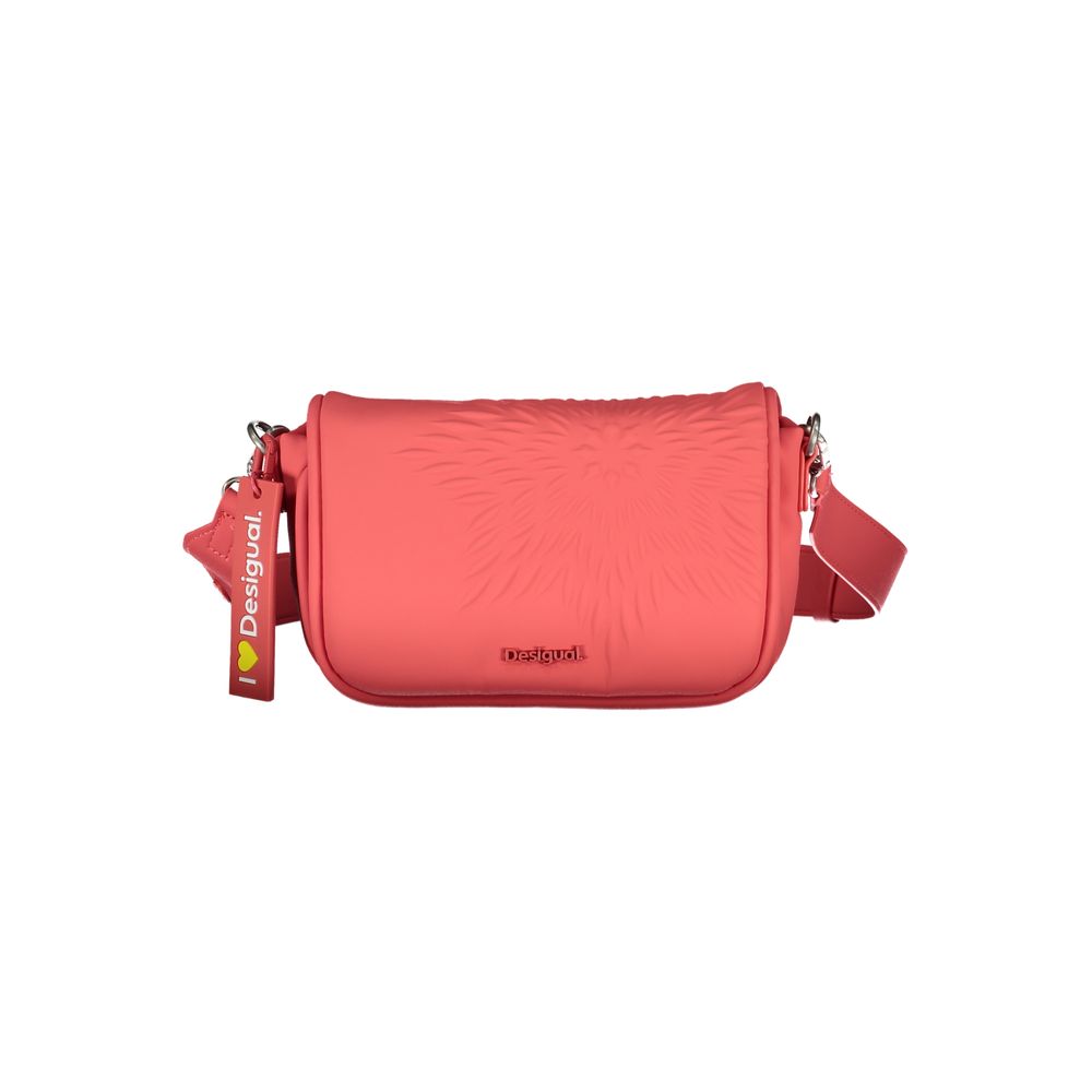 Desigual Red Polyethylene Handbag Desigual
