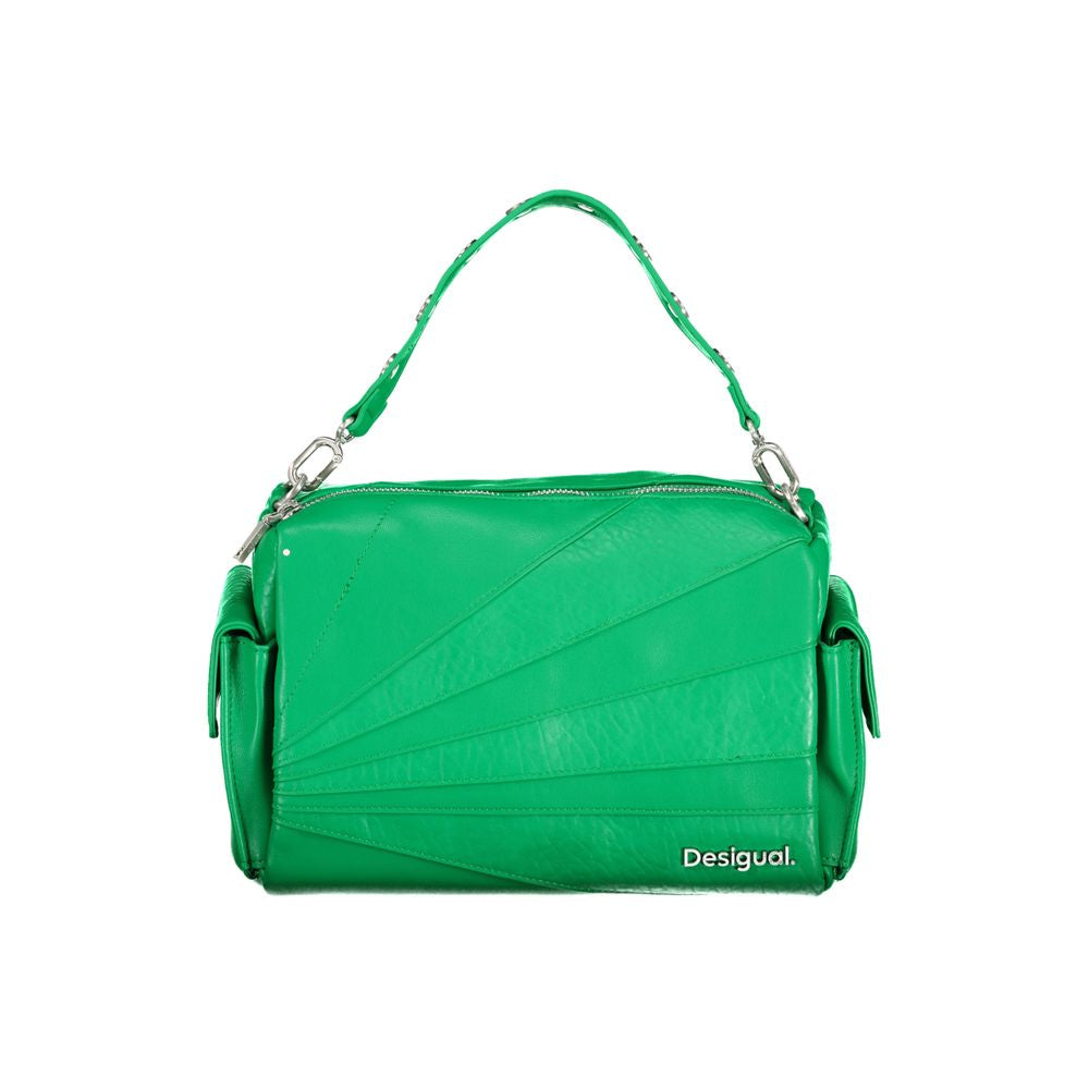 Desigual Green Polyethylene Handbag Desigual