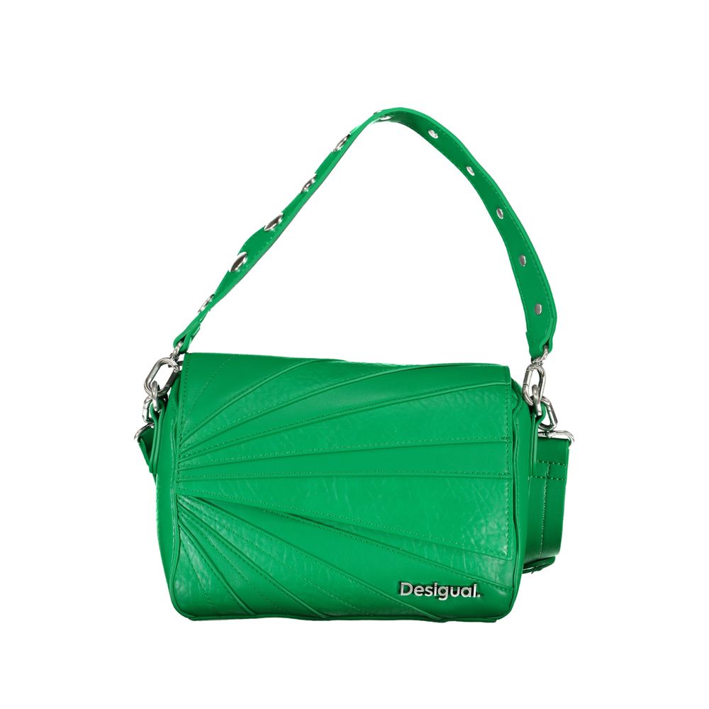 Desigual Green Polyethylene Handbag Desigual