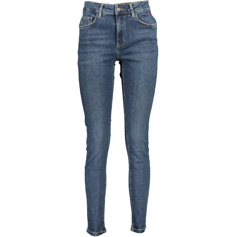 Desigual Blue Cotton Jeans & Pant Desigual