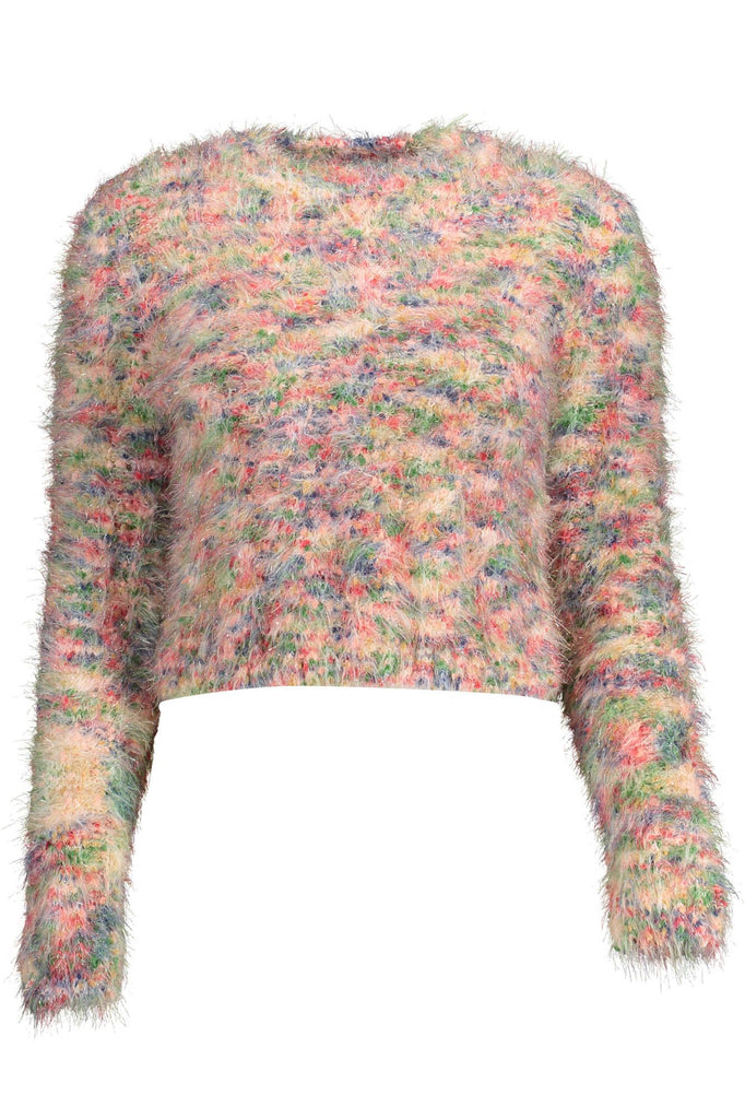 Desigual Pink Cotton Sweater Desigual