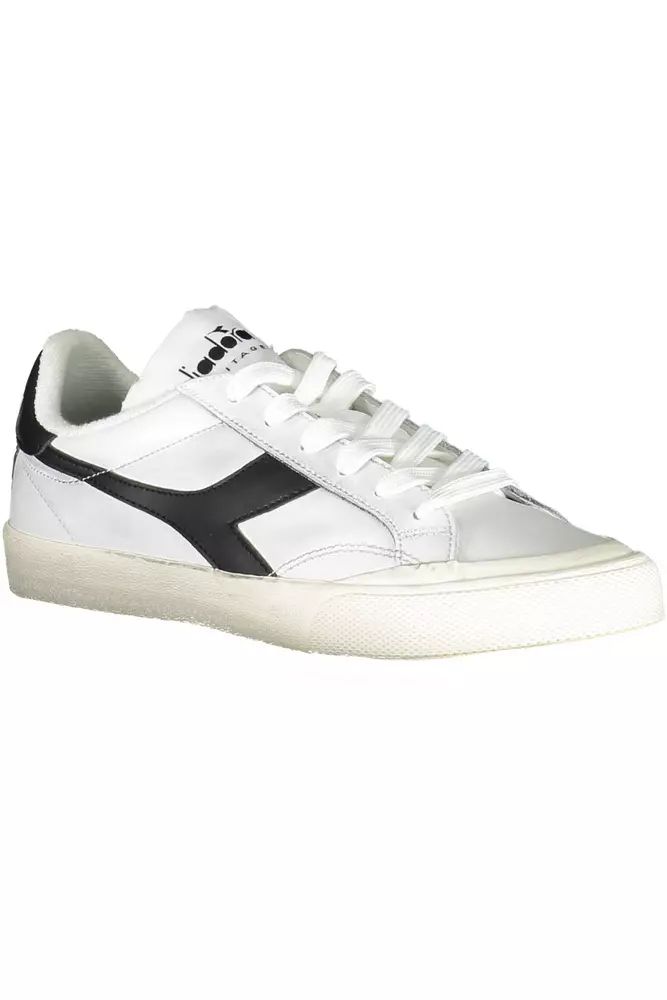 Diadora Sporty Lace-Up Sneakers with Contrast Accents Diadora
