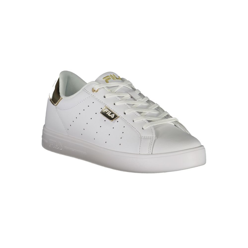 Fila Lace-Up Luxe Sneakers with Golden Accents Fila