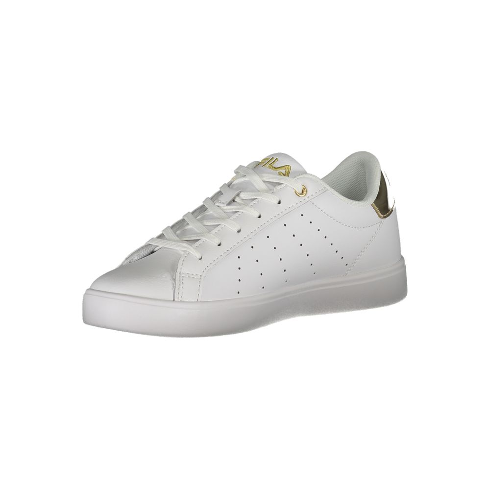 Fila Lace-Up Luxe Sneakers with Golden Accents Fila