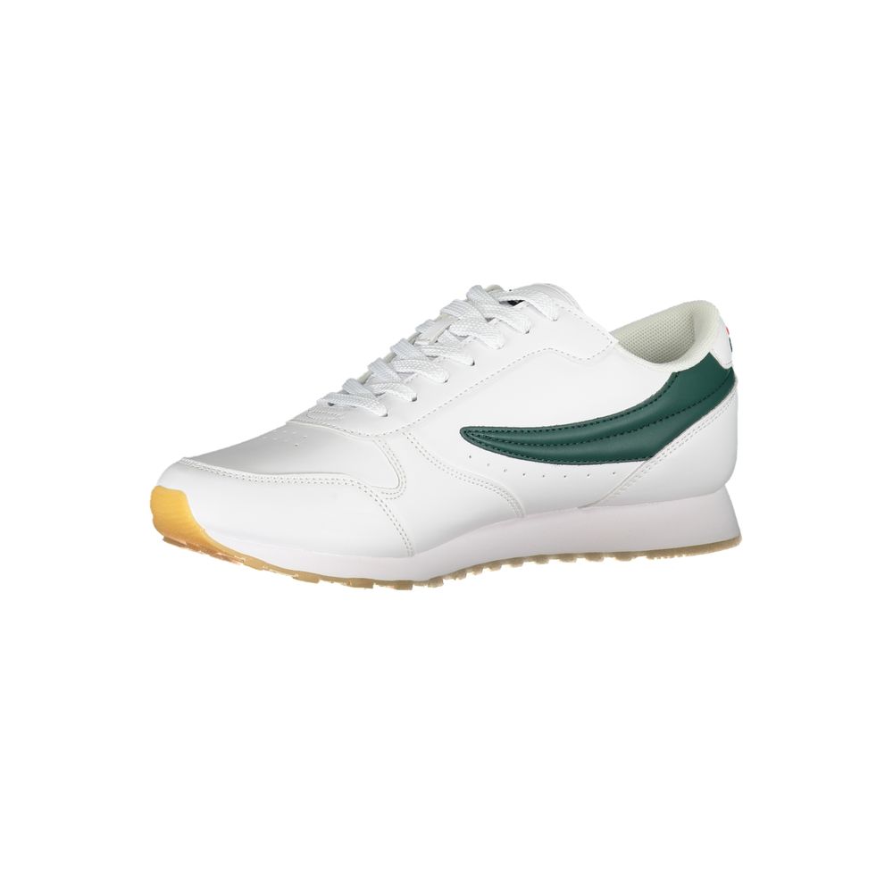 Fila Sleek White Lace-Up Sneakers Fila