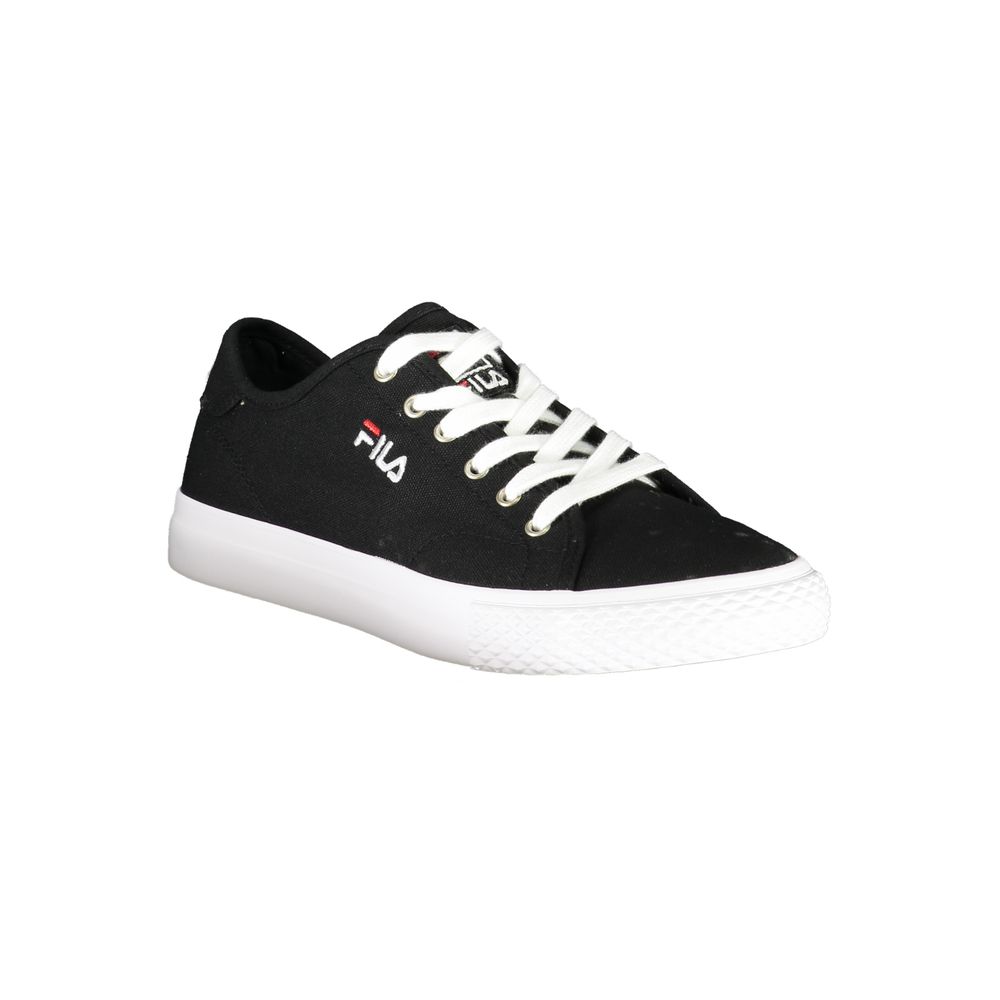 Fila Sleek Black Laced Sports Sneakers Fila